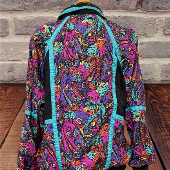 Vintage Women’s Westbound windbreaker jacket petite small 80s retro - Picture 2 of 5